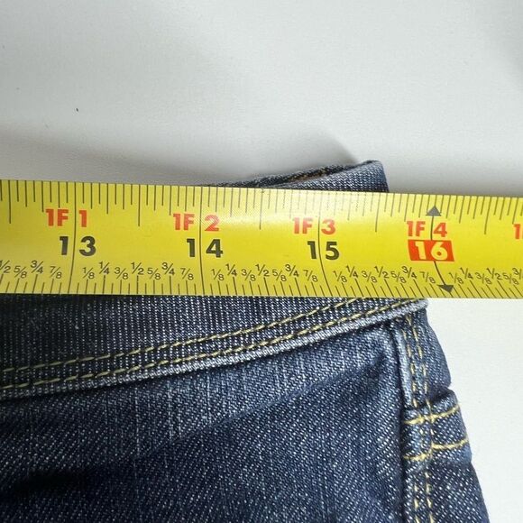 MOTO BLUE DENIM SHORTS SIZE 8/30 - Picture 7 of 11